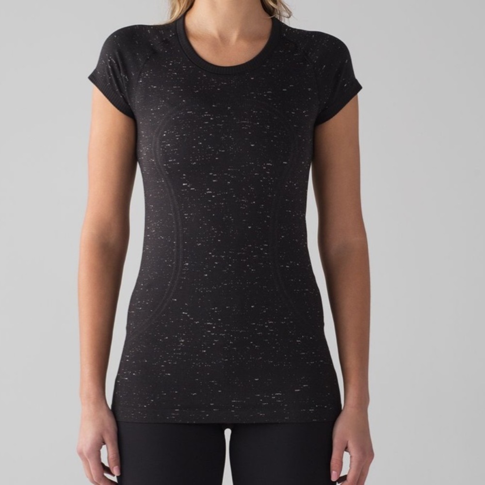 Lululemon Black Swiftly Tech Short Sleeve Tee